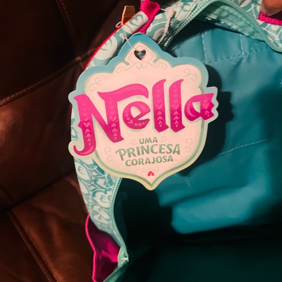 Nickelodeon Green and Pink Backpack with Cartoon Characters - Picture 5 of 8